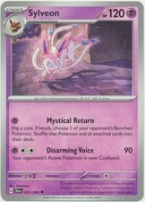 Sylveon - 022/064 - Uncommon - Near Mint - Scarlet & Violet - Shrouded Fable