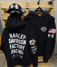 SALE ! Harley Davidson Factory Racing Team Pullover Hoodie