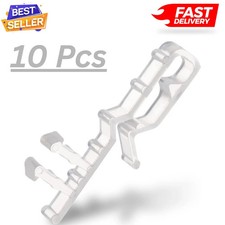 Valance Clips for Blinds 2 Inch Hidden Channel Window Blind Clips Clear Plastic