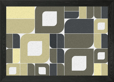 Geometrisches Muster gerahmtes Wandbild Poster Leinwanddruck Bild