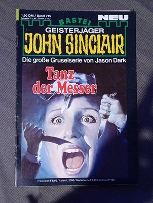 JOHN SINCLAIR Band 715 - Tanz der Messer  / Bastei