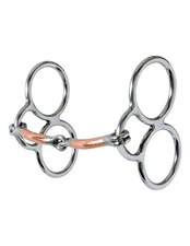 Reinsman Bit Gentle Guide Stainless Steel Sweet Iron5 Silver 374