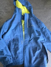 Vaude Kinder 3-in-1 Jacke Blau Neongelb Gr. 1...