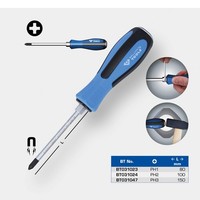 Kreuzschlitz Schraubendreher Brilliant Tools BT031023 PH1 80Mm Mit Schlagkappe
