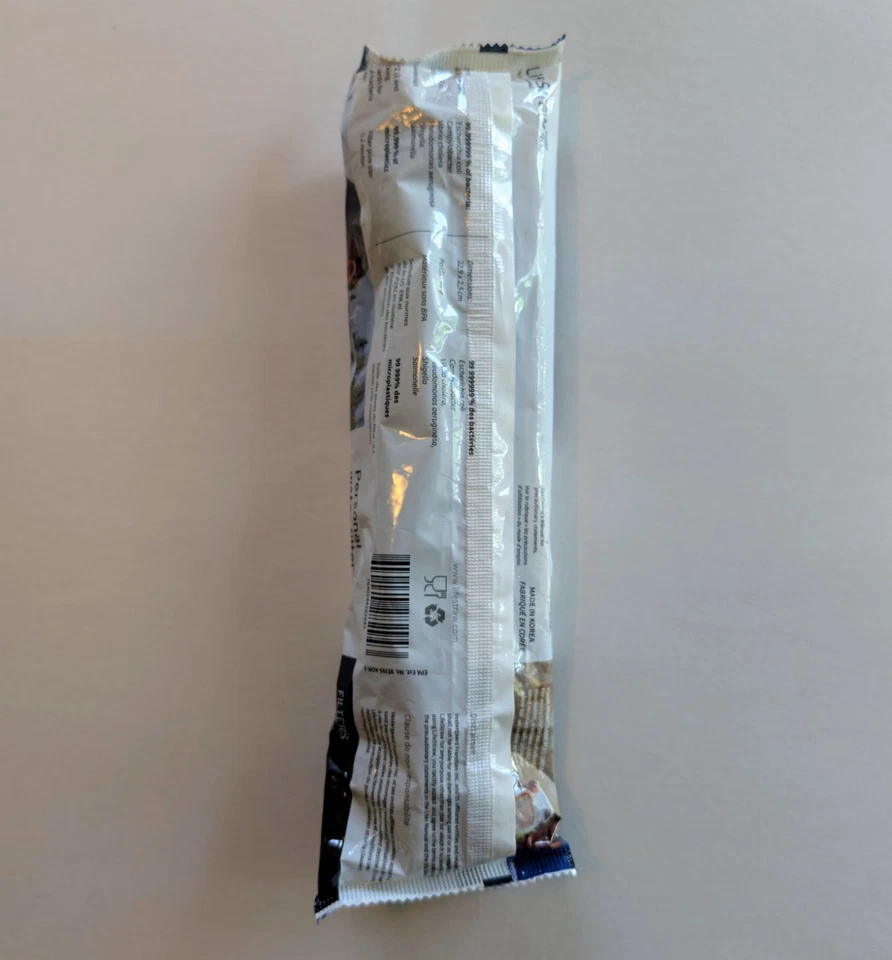 Filtro de agua personal LifeStraw para senderismo camping viaje emergencia Vestergaard Foto 3 de 3