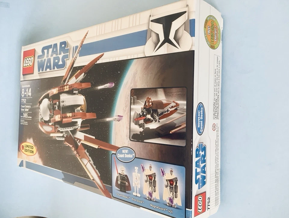 LEGO Star Wars: Count Dooku's Solar Sailer (7752) New Sealed Box - Image 2 of 4