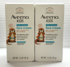 Aveeno Kids Daily Moisture Face Lotion Mineral Sunscreen SPF 30 1.5oz 2pk exp 29