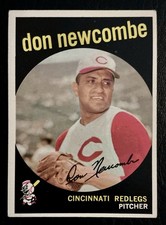1959 Topps #312 Don Newcombe VG/EX *Reds *