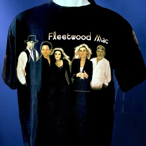 . 90s Fleetwood Mac Concert T-Shirt Black The Dance Tour 1990s vintage concert t-shirt, vintage, single stitch, B+ condition