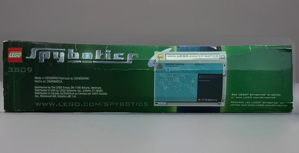 Retired LEGO Spybotics: Technojaw T55 #3809 With 246 Pieces - Tested & Vintage. - Image 3 of 4