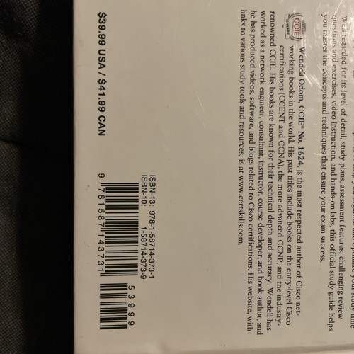 2 Official Cert Guide Hard Cover Cisco CCNA Routing and Switching ICND1 & ICND2 - 第 4/10 張圖片