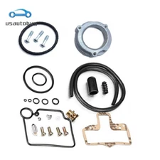 Air Cleaner Adapter & Carburetor Rebuild Kit For Mikuni Harley Davidson HSR42