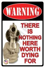 NO TRESPASSING METAL SIGN 8"X12" ALL WEATHER USA MADE! KEEP OUT PRIVATE PROPERTY