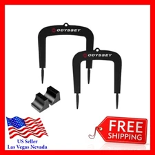 Odyssey Golf Putting Gates Training Aid Indoor/outdoor Putting Aid Set Of 2 New
