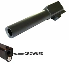 Black Barrel For Glock 17 Barrel 9MM  For GEN 1 2 3 4 Black DLC, Stainless Steel