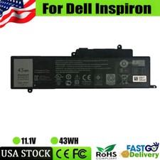 GK5KY BATTERY FOR DELL INSPIRON 11 3000 3147 3148 3152 13 7000 7348 15 7568 43WH