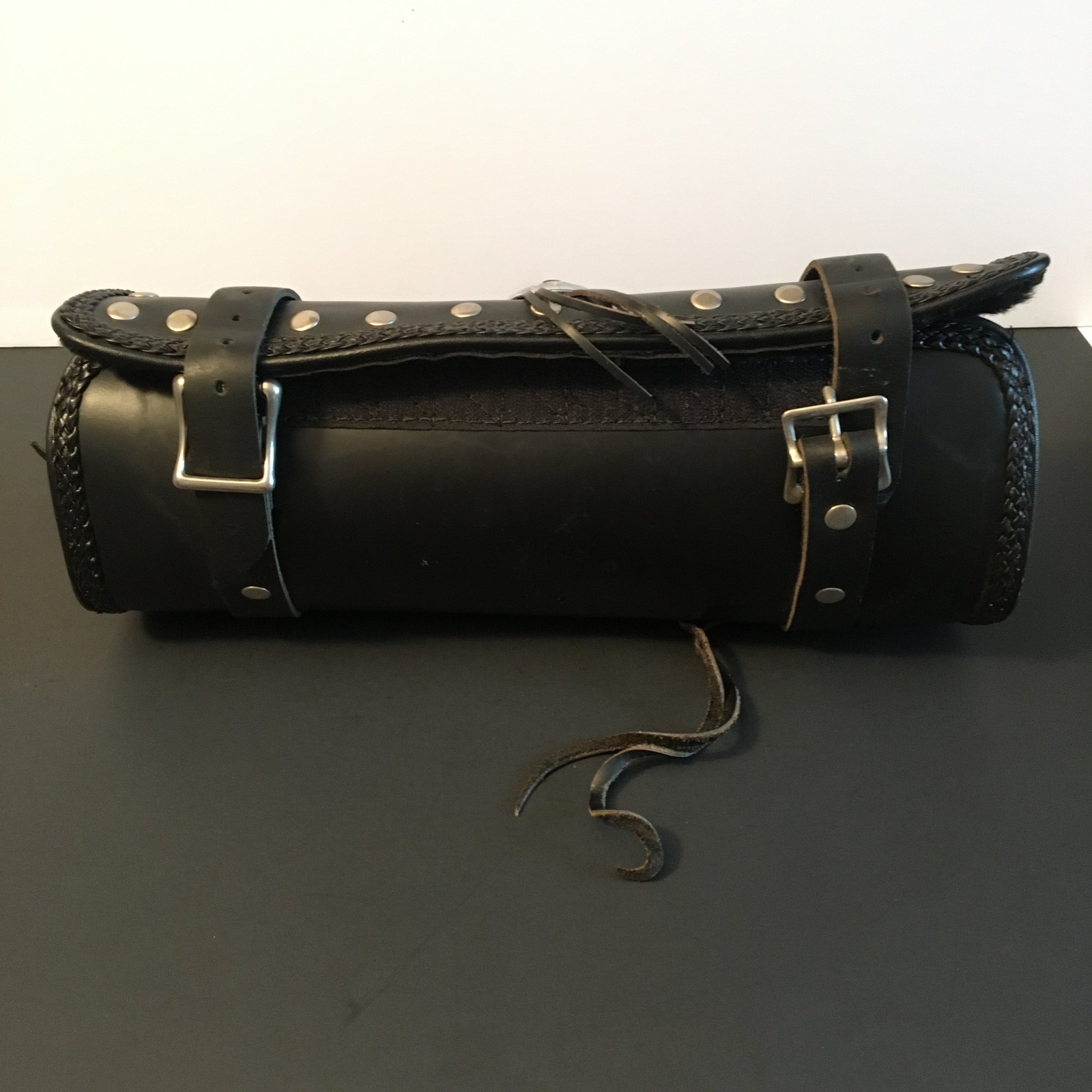 Motorcycle Leather tool bag eBay