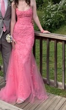 amelia couture dress 799 Prom Fitted embroidered