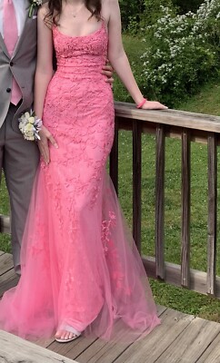 amelia couture dress 799 Prom Fitted embroidered