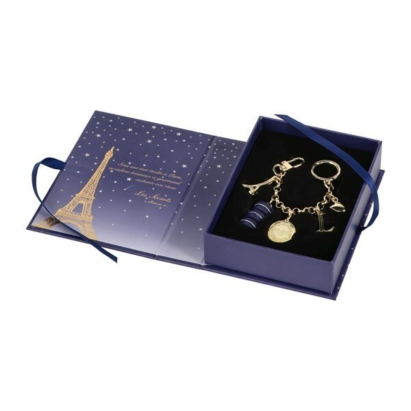 Laduree Paris Keychain Bag Charm Mille et Yneux Nuits Macaroon