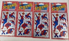 Vintage Marvel Spider-Man Stickers Removable Mello Smello Lot Of 5