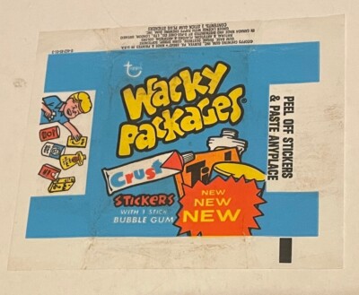 1973 Topps Wacky Packages 5th Series WAX PACK WRAPPER