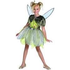 Tinker Bell Lost Treasure Fairy Disney Dress Up Halloween Deluxe Child Costume