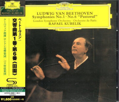 Rafael Kubelik LSO/Paris NEW CD(SHMCD) Beethoven: Symphony No.1,6 Japan OBI