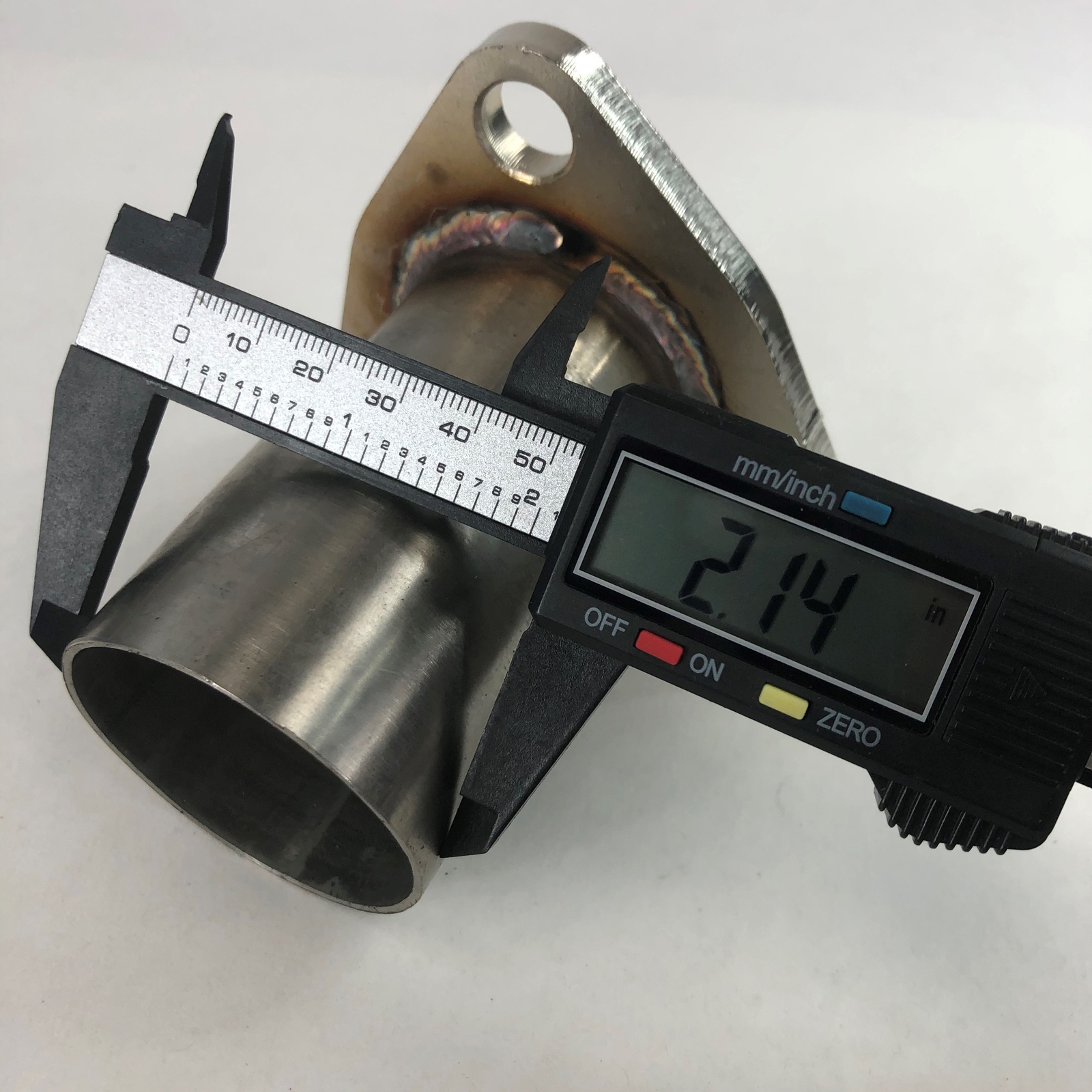 Universal 2" Fit Exhaust Converter Pipe Flange Repair Kit with Gasket