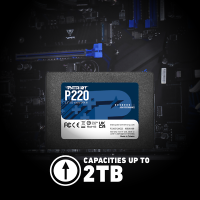 Patriot P220 128GB 256GB 512GB 1TB 2TB 2.5