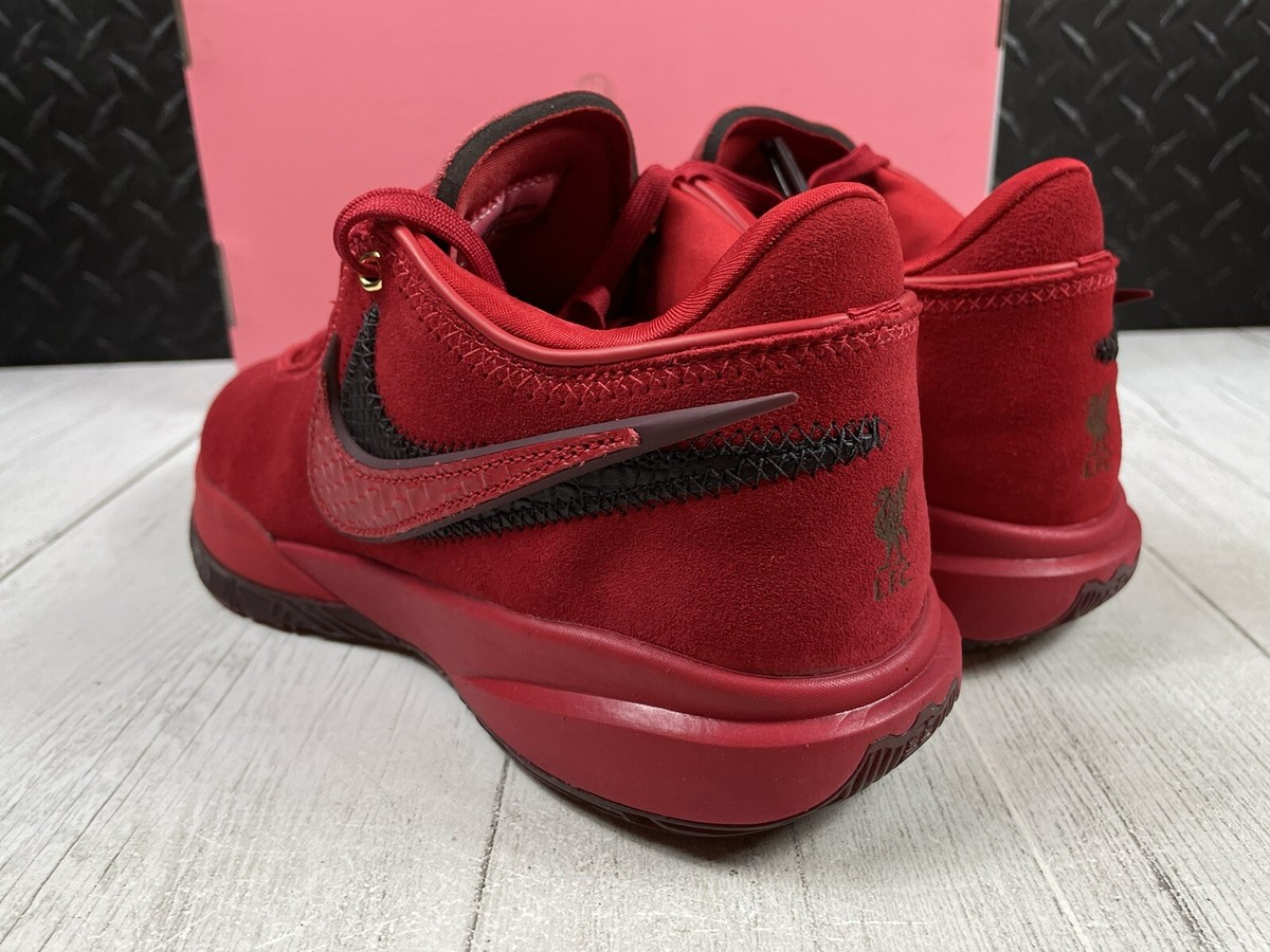 Size 7.5-NEW Nike Lebron 20 XX 'Liverpool' Red Basketball