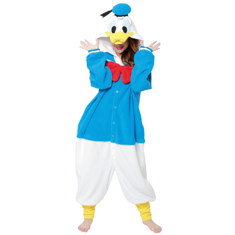 SAZAC Disney Donald Duck Kigurumi Costume Unisex Adult One Size
