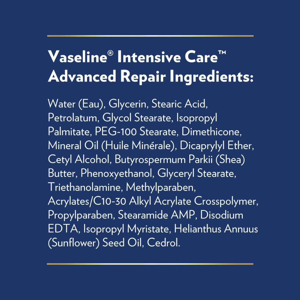 Vaseline Intensive Care Advanced Repair Unscented Body Lotion, 32 oz Free Ship