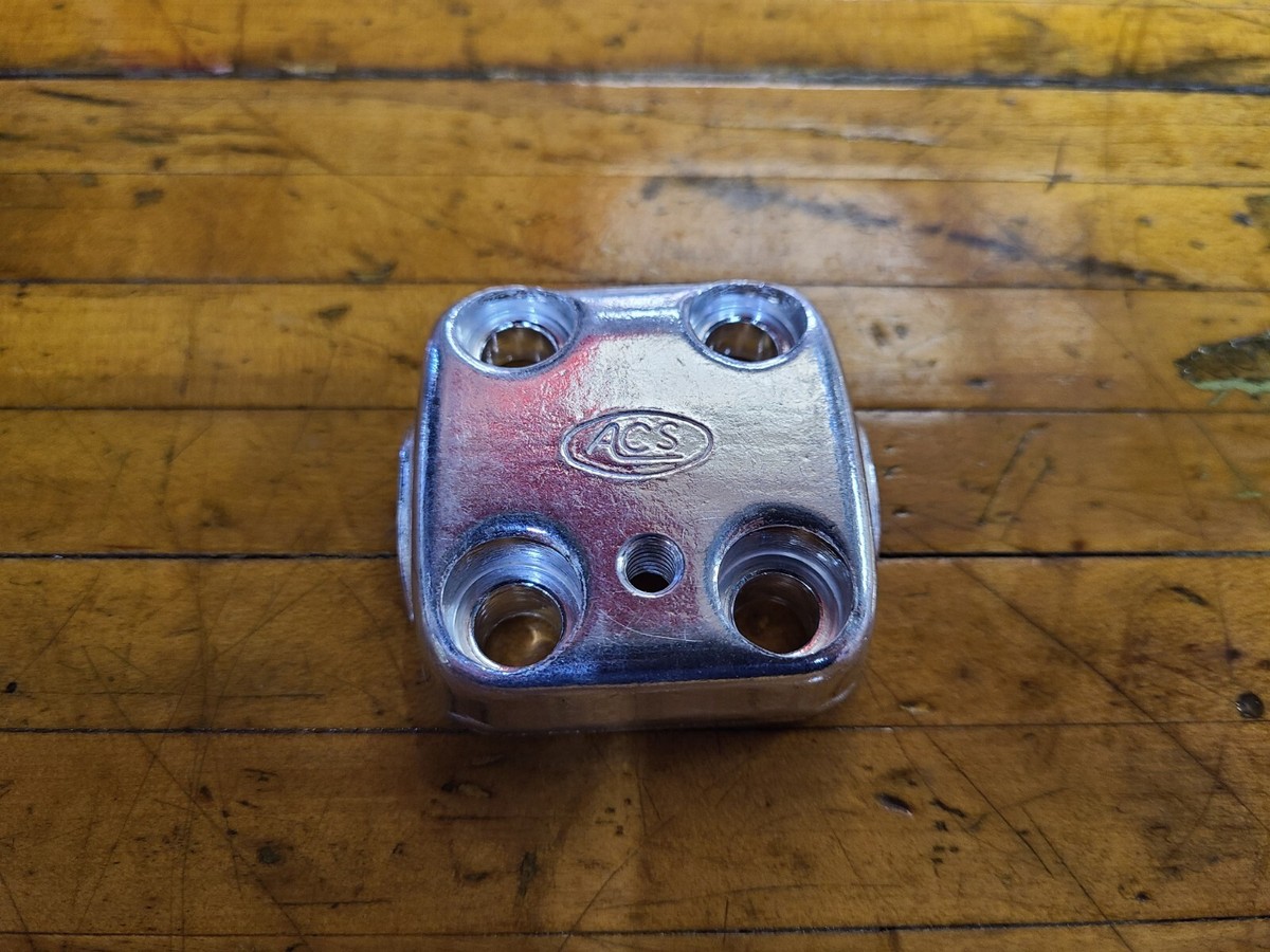 NOS VINTAGE ACS BMX STEM CAP OLD SCHOOL HARO HUTCH CW MONGOOSE