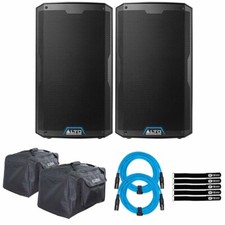 Alto Pro TS412 12" 2-Way Powered Active DJ PA Speaker w Bluetooth Pair  Bags