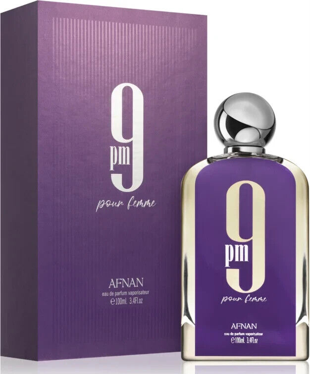 9 PM POUR FEMME Afnan New Original EDP Perfume Men 100 ML Super