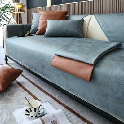 Technology Cloth Sofa Cover Anti Cat Scratch Pet Dog Kids Sofa Mats Non-Slip