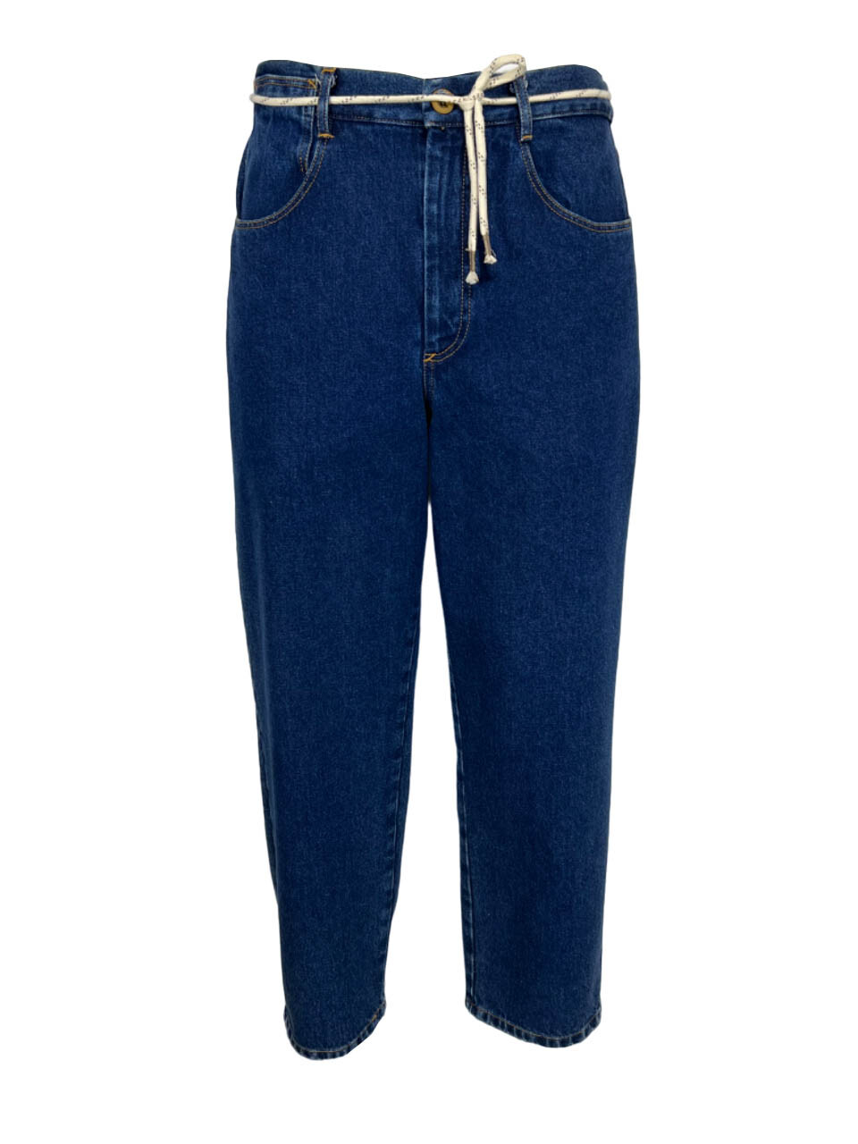 Джинсы-чулки Madson By BottegaChilometriZero Herren Темные DU23365 Сделано В Италии