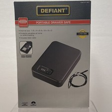 Defiant Portable Drawer Safe 3-Digit Combinat...