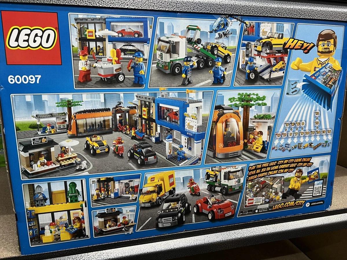  LEGO City Town 60097 City Square Building Kit : Toys