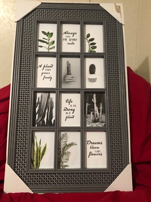 17x29 collage home decor picture frame. New never opened 