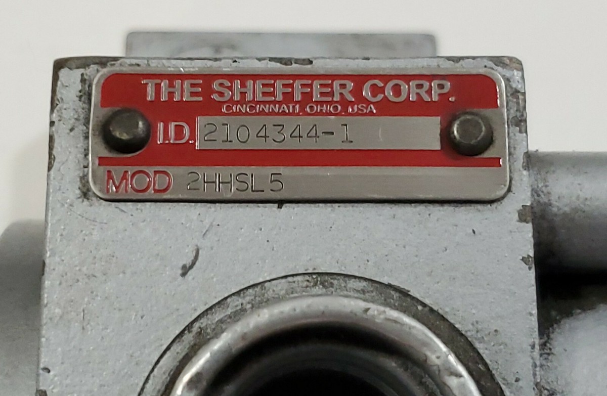 PREOWNED* SHEFFER 2HHSL5 2104344-1 HYDRAULIC & PNEUMATIC CYLINDER