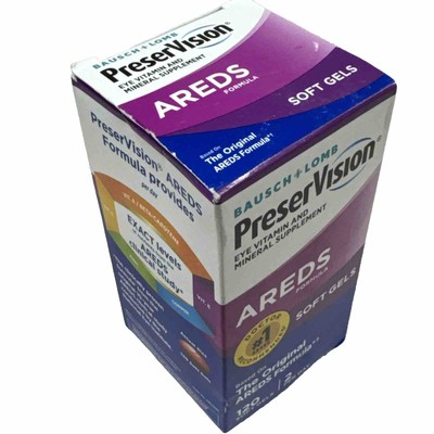 Bausch + Lomb Vitamin and Mineral Supplement - 120 Softgels Exp. 09/2024