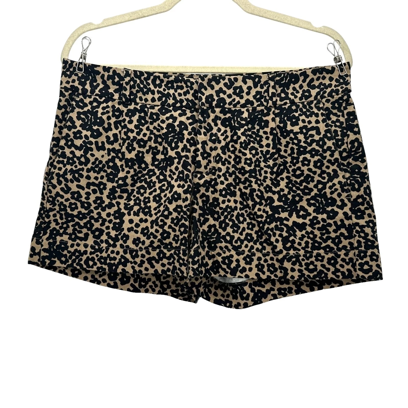 Pantalones cortos de Mezcla de Algodón Estampado Animal para Mujer