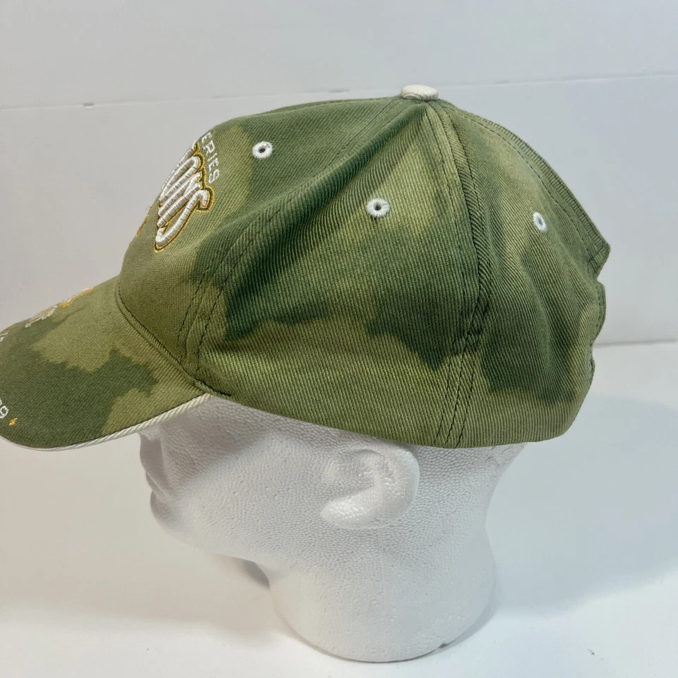 Rare Vintage 1989 World Champion Oakland A's Hat 4 Time Green Tie Dye - Image 4 of 4