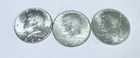 KENNEDY HALF DOLLAR LOT OF 3 - 90% SILVER #4872