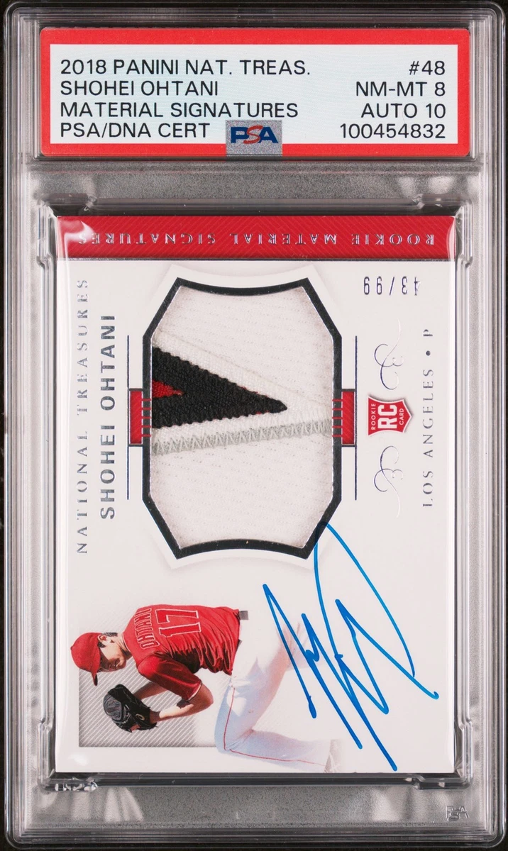 Panini National Treasures Shohei Ohtani 2018 #48 for sale | eBay