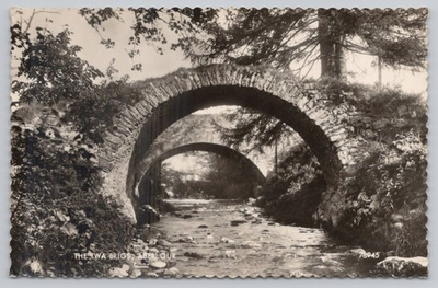 #ad #ad Twa Brigs Aberlour Scotland Postcard $8.49