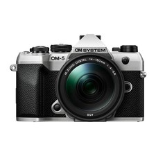 OM SYSTEM OM-5 Mark II Body Silver Compact Light Weight Weather Sealed 4K Video