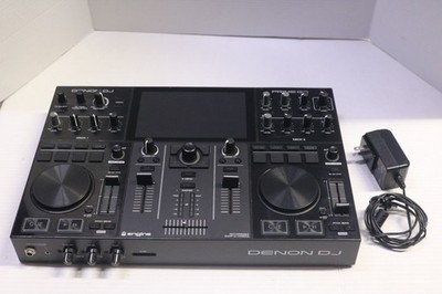 Denon DJ PRIME GO Double Deck Rechargeable Smart DJ Console - 7 inch Touchscreen
